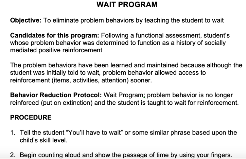 preview image of Wait_Protocol.doc for Wait Protocol