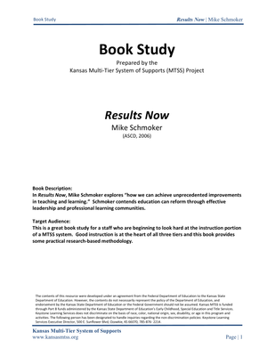preview image of results_now_revised.pdf for Results Now Book Study