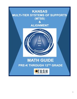 preview image of Math Guide, 2023 FINAL-2.pdf for Kansas MTSS & Alignment Math Guide 2023-2024