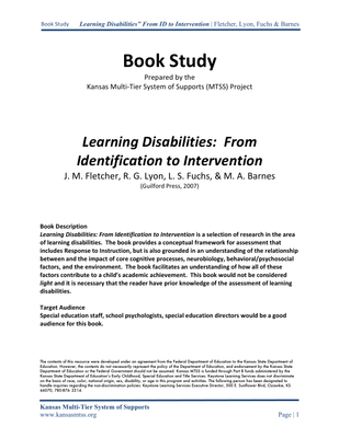 preview image of learning_disabilities_from_Identification_to_Intervention_revised.pdf for Learning Disabilities: From Identification to Intervention Book Study