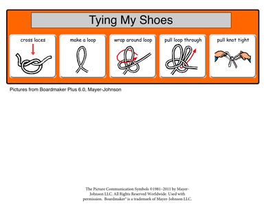 preview image of shoe_tying_sequence_2_.pdf for Teacher Resources: Shoe Tying 