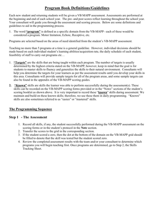 preview image of program_book_procedures.pdf for VB Program Book Procedures-Guidelines