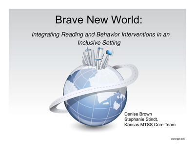 preview image of CEC2014BraveNewWorld.pdf for CEC 2014: Brave New World