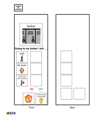 preview image of Victorias_Walk_To_Locker1.pdf for Teacher Resources: Walk to locker
