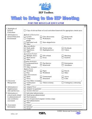 preview image of 33_IEP_What_to_Bring_Gen_Ed_Teacher.pdf for Regular Educator - What to Bring to IEP