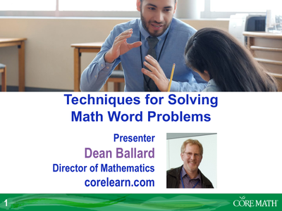preview image of Techniques_for_Solving_Word_Problems_SLIDES.pdf for Techniques for Solving Math Word Problems Slides