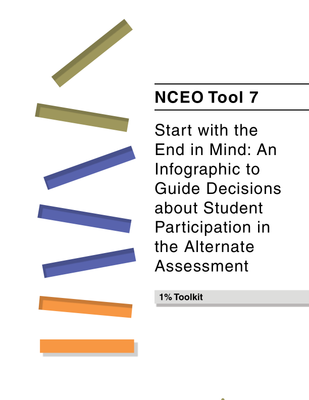 preview image of Tool7Infographic.pdf for NCEO Tool 7 - Start with the End in Mind: An Infographic to Guide Decisions about Student Participation in the Alternate Assessment