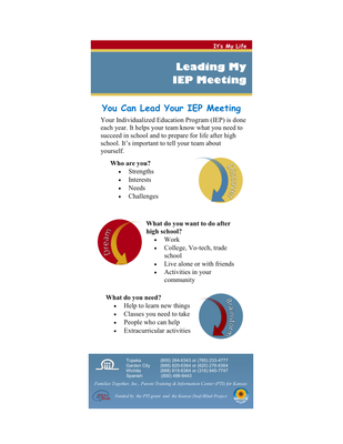 preview image of Student_Led_IEP_Rack_Card_Sept_2018_Final.pdf for Leading My IEP Meeting