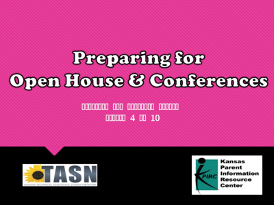 preview image of KS_Preparing_for_Open_House_Conferences_PPT_SCRIPT.ppt for Preparing for Open House & Conferences PowerPoint
