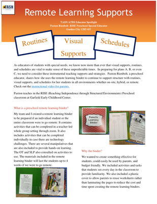 preview image of Remote_Learning_Supports_-November_Final.pdf for Remote Learning Resources (November 2020)