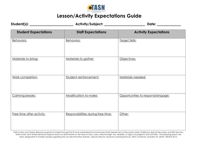 preview image of Lesson_Plan_Guide_for_Paras .pdf for Lesson Plan Guide for Paras