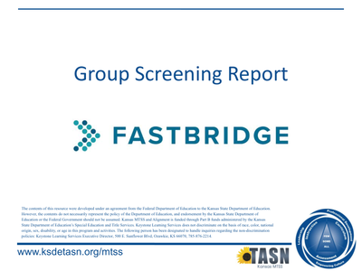preview image of Group Screening Report.pdf for Group Screening Report Powerpoint
