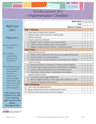 preview image of R__Implementation_Checklist.pdf for R+ Implementation Checklist