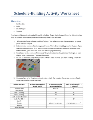 preview image of Uni_Instruction_Activity_Scheduling_Activity_Elementary.pdf for Elementary Schedule Building Activity Worksheet