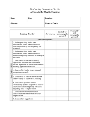 preview image of Checklist_for_High-Quality_Coaching.pdf for Checklist for High-Quality Coaching
