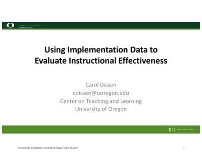 preview image of Implementation_Data_Use_Dissen_KS_MTSS_03.30.2022.pdf for Using Implementation Data to Evaluate Instructional Effectiveness Webinar Handout