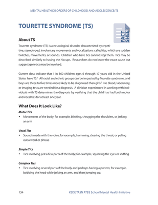 preview image of Tourette_Syndrome__TS__Fact_Sheet_2016.07.pdf for Tourette Syndrome (TS) Fact Sheet | SMH Resource