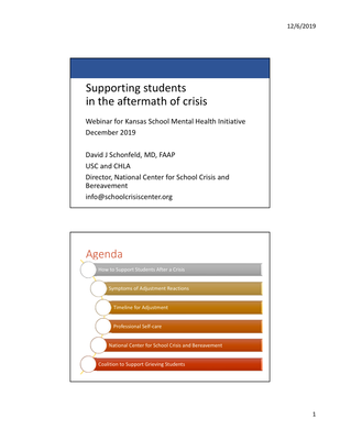 preview image of Handout.pdf for Handout-  SMHI Webinar: Supporting Children, Staff, and School at Times of Crisis and Loss