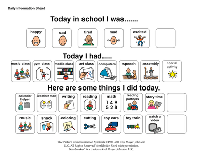 preview image of daily_information_sheet__2_.pdf for Teacher Resources: Daily Information Sheet