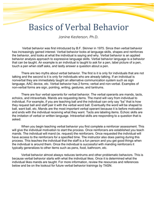preview image of Basics_of_Verbal_Behavior.pdf for Basics of Verbal Behavior