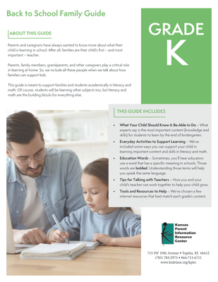 preview image of Family_Guide_Grade_K_LP.pdf for Back to School Family Guide - Kindergarten
