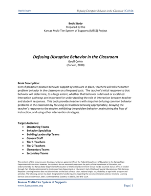 preview image of Defusing_Disruptive_Behavior.pdf for Defusing Disruptive Behavior in the Classroom Book Study