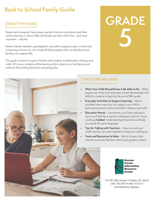 preview image of Family_Guide_Grade_5_LP.pdf for Back to School Family Guide - Grade 5
