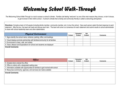 preview image of Welcoming_School_Walk_through.pdf for Welcoming School Walkthrough